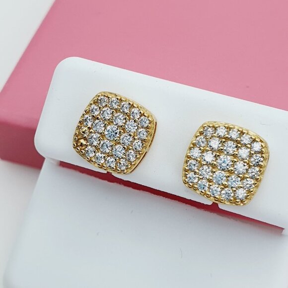 "925 Sterling Silver Cubic Zirconia Earrings, U19254613 - Picture 9 of 11